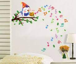 Amazon Com Cartoon Animals Nursery Wall Decal Decor Singing Bird Musical Notes Peel Boys Ki Nursery Wall Decals Wall Stickers Murals Removable Wall Stickers
