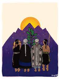 We tripantu o wüñoy tripantu es la celebración del año nuevo mapuche que se realiza en el solsticio de invierno boreal (el día más corto de. Minga Ancestral On Twitter Feminist Art Native Art Indigenous Art
