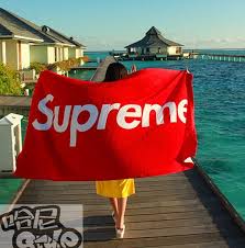 supreme シュプリームビーチタオル boxロゴ シュプリーム http betskoza co goods supreme box beach towel 84 html beach towel beach best