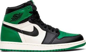 Black Pine Green White Jordan 1 Goat Buy And Sell Authentic Sneakers Air Jordans Sneakers Sneakers Men Fashion