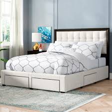 Customize its look by choosing from available finish options. House Of Hampton Abril Queen Tufted Low Profile Storage Standard Bed Reviews Wayfair