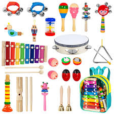 Christmas gifts for musical children. Toddler Musical Instruments With Xylophone Ailuki 24pcs 17 Kinds Of Wooden Percussion Instruments For Kids Preschool Education Manufacture Sourcing Agent Services In China