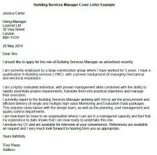 Gaskin, i am writing to apply for the guest services manager position with sundance hotels. Building Services Manager Cover Letter Example Cover Letter Example Cover Letter Best Cover Letter
