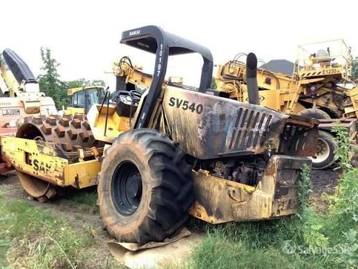 Sakai SV540T Padfoot Compactor