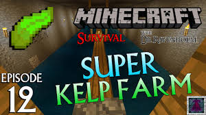 An enchanted golden apple can be found in the console edition's tutorial world. Minecraft Survival Episode 12 Super Kelp Farm Transparent Aluminium Net