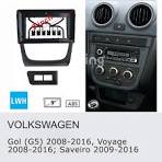 9 inch Car Fascia Radio Panel for VOLKSWAGEN VW GOL (G5), Voyage 2008-2016  Dash Kit Facia Console Bezel 9inch Adapter Plate Trim - AliExpress