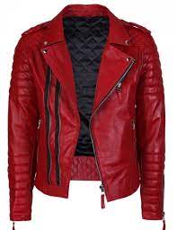 Handmade Mens Genuine Lambskin Leather Biker Jacket Motorcycle Style Stylish Jackets Leather Jacket Men Real Leather Jacket