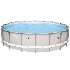 Bestway Ersatztpool Power Steel Framepool 549x132 Cm Ohne Zubehor Rund Grau Ersatzpools Ersatzteile Bestwaystore De