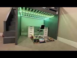 Govee Led Lighting Installed Under Bunk Bed And Paired With Alexa Youtube