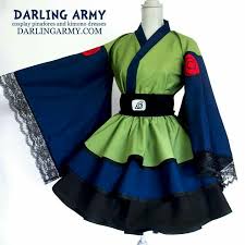 Stuck In Naruto My Chakra Nature Cosplay Dress Anime Dress Kimono Dress