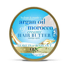 Hair Butter Argan Oil Of Morocco Ogx 187g Pague Menos