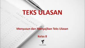 Aug 18, 2020 · teks ulasan tersebut berguna untuk memberikan informasi kepada khalayak bagaimana standar kelayakan suatu karya karena dalam teks ulasan terdapat kelebihan dan kekurangan suatu karya. Menyusun Dan Menyajikan Teks Ulasan Materi Bahasa Indonesia Kelas 8 Smp Youtube