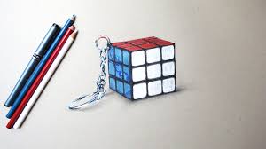 Do you want to learn how to draw a rubik's cube super easy for kids. Artstation Rubik S Cube 3d Drawing Shivuartrack