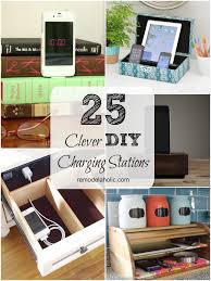 This is a great system to keep the entire family's devices charged and accounted for. Diy Phone Charging Station