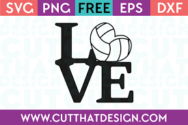 Free Free 169 Love Volleyball Svg Free SVG PNG EPS DXF File