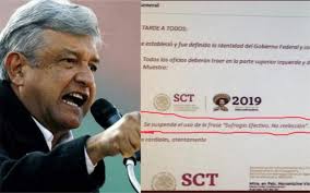 Sufragio efectivo, no reelección, un eslogan de campaña. Gobierno Quita Frase Sufragio Efectivo No Reeleccion La Otra Opinion