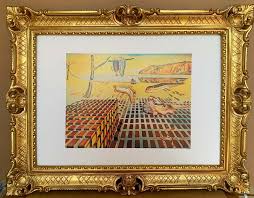 María amelia sanchez pantusa en esta obra surrealista flota todo, menos la mesa y el tablón a. Salvador Dali Bild 90x70 Gerahmte Bild Die Auflosung Der Bestandigkeit Gemalde Kaufen Bei Pintici Keskin Export