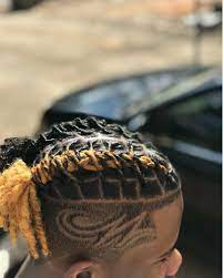 Star Williams On Instagram Starter Locs With A Touch Of Blonde Book Your Appoin Dreadlock Hairstyles For Men Short Dreadlocks Styles Boy Braids Hairstyles