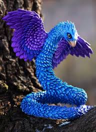 Occamy Fantastic Beasts Figurine Sculpture Animal Totem Etsy Occamy Fantastic Beasts Fantastic Beasts Cute Fantasy Creatures