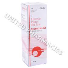 Each metered spray contains budesonide bp 100 mcg. Budenase Aq Nasal Spray Budesonide United Pharmacies