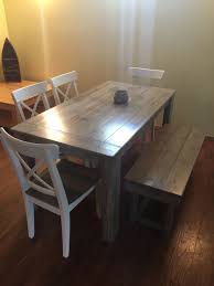 white kitchen table, dining table