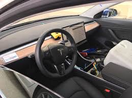 It comes with several expected changes like a horizontal center display and they retain an. New Pictures Of Model 3 Interior Gallery The Last Driver License Holder