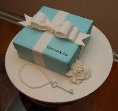 Birthday Party In A Box For Adults Uk Tiffany Box Birthday Cake Birthday Cakes Tiffany Cakes Gift Box Cakes Gift Cake