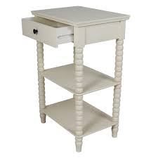 Vintage Cherry Spindle Side Table Walmart Com In 2020 End Tables With Storage Decor Therapy Decor