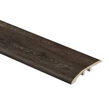 Embossed laminates are crafted with raised graining to give off a genuine wood's look and feel. Zamma Khaki Oak Dark 5 16 In Thick X 1 3 4 In Wide X 72 In Length Vinyl Multi Purpose Reducer Molding 015623889 The Home Depot