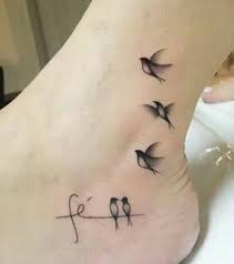 Simple Birds On A Branch Tattoo 50 Bird Tattoos For Women With Images Bird Tattoos For Women Tattoos Foot Tattoos