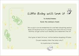 So now, we decided to make a more attractive design than we found. Babysitter Gift Certificate Template For Word Document Hub