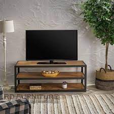 Model kaki meja dengan menggunakan besi warna hitam akan menciptakan konsep yang gagah dipandu papan kayu pada top table dari potongan kayu yang. Jenis Jenis Aneka Meja Televisi Modern Besi Terbaru Murah Mebel Besi