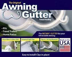 The Original Awning Gutter 19 Piece Kit Rv Camp Gear Camping Gear Camping Trailer Rv
