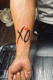 Tattoos body art ink xo tattoo k tattoo ovoxo cute tattoos tattoos for women tattoo compared to other xo tattoo ideas, this particular design's distinguishing feature is that it looks like it. Tattoo Uploaded By Alberto T Big Weeknd Fan It S Xotwod 1319790 Tattoodo
