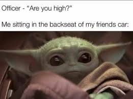 Baby Yoda Meme High Smokersmeme Babyyoda Yoda Meme Yoda Star Wars Memes