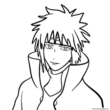 Fourth fire shadow) of konohagakure. Naruto Coloring Pages Minato Novocom Top