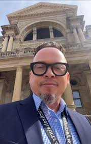 At a recent meeting with the Fayette County Drug and Alcohol Commission,  Community Reentry Parole Agent Denise Weaver recognized FCDA Case  Management Supervisor Joyce Kurnot for all her work in assisting the