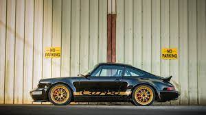 Porsche Porsche 964 Turbo Black Car Car Coupe Old Car Sport Car 1080p Wallpaper Hdwallpaper Desktop Porsche Porsche 911 Turbo Porsche 911