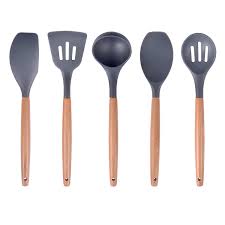 We did not find results for: Savorliving Silicone Cooking Utensil 5 Pieces With Wooden Handle Kitchen Utensils Including Spatula Turner Soup Ladle Serving Spoon Slotted Spoon 30cm Grey Kitchen Utensils Buy Online In Cayman Islands At Cayman Desertcart Com Productid