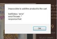 Impossible to add the product to the cart. - Ecommerce x ...