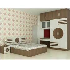 Bedroom set murah selangorku logo designer. Oak Wood Designer Bedroom Set Rs 60000 Unit Wood I Land Interiors Id 21857824430