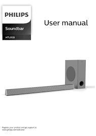 Modern television technology is great. Philips Htl3325 10 User Manual Manualzz