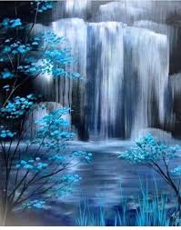 With the #1 beginners acrylic painting channel on youtube, there is something you will be excited to create, and can hang on your wall today. Easy Waterfall Painting For Beginners Novocom Top
