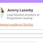 Profile Picture of Jeremy Lazenby - Lead Solution Architect at Progressive Leasing (@theorg.com) on Google