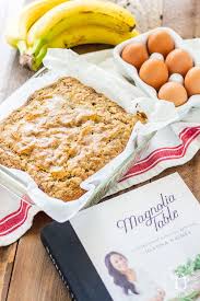 We Had A Hard Time Picking A First Recipe To Try Out Of The New Magnolia Table Cookbook But This Recipe For Banana Bread E Recipes Banana Recipes Banana Bread