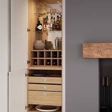 Spirits, in particular, can last months in your cocktail cabinet, so it makes sense to. Drinks Cabinets Stylish Kitchen Storage Sigma 3
