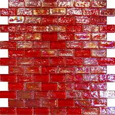 Using subway tile as a backsplash will add dimension and style to your kitchen decor or any decorated space within your home. Sample Red Iridescent Subway Glass Mosaic Tile Kitchen Backsplash Sink Wall Spa Floor Wall Tiles Home Garden Worldenergy Ae