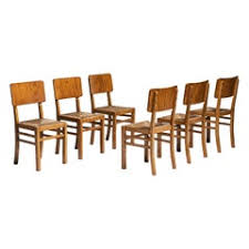 6 faux bois dining chairs hollywood regency cane six medallion branch tree twig. Cane Dining Room Chairs 389 For Sale At 1stdibs