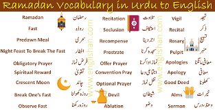 Ramadan Vocabulary In English To Urdu Pdf In 2020 English Vocabulary Words Vocabulary Words English Vocabulary