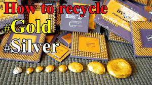 How to recover gold from computer scrap is veritable gold mine with household chemicals. How To Recycle Gold And Silver From Cpu Computer Scrap Old Cpu Scrap G Recycled Gold Recycling Scrap Gold